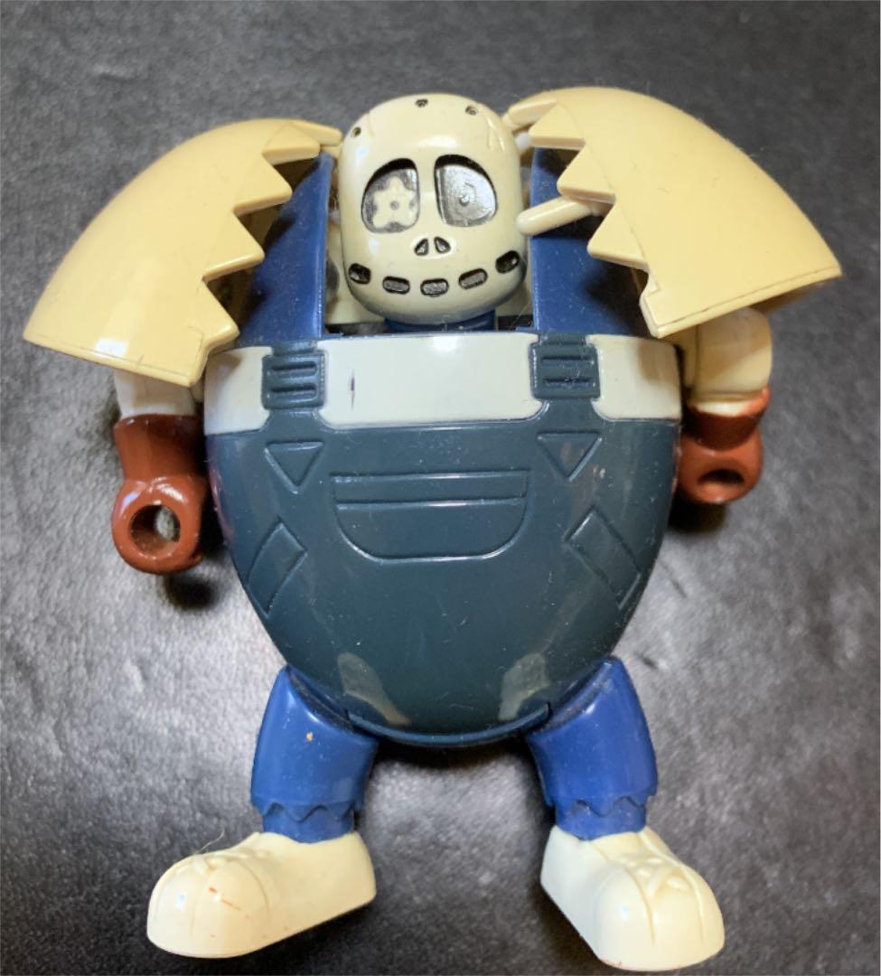 ロボット たまごから変身