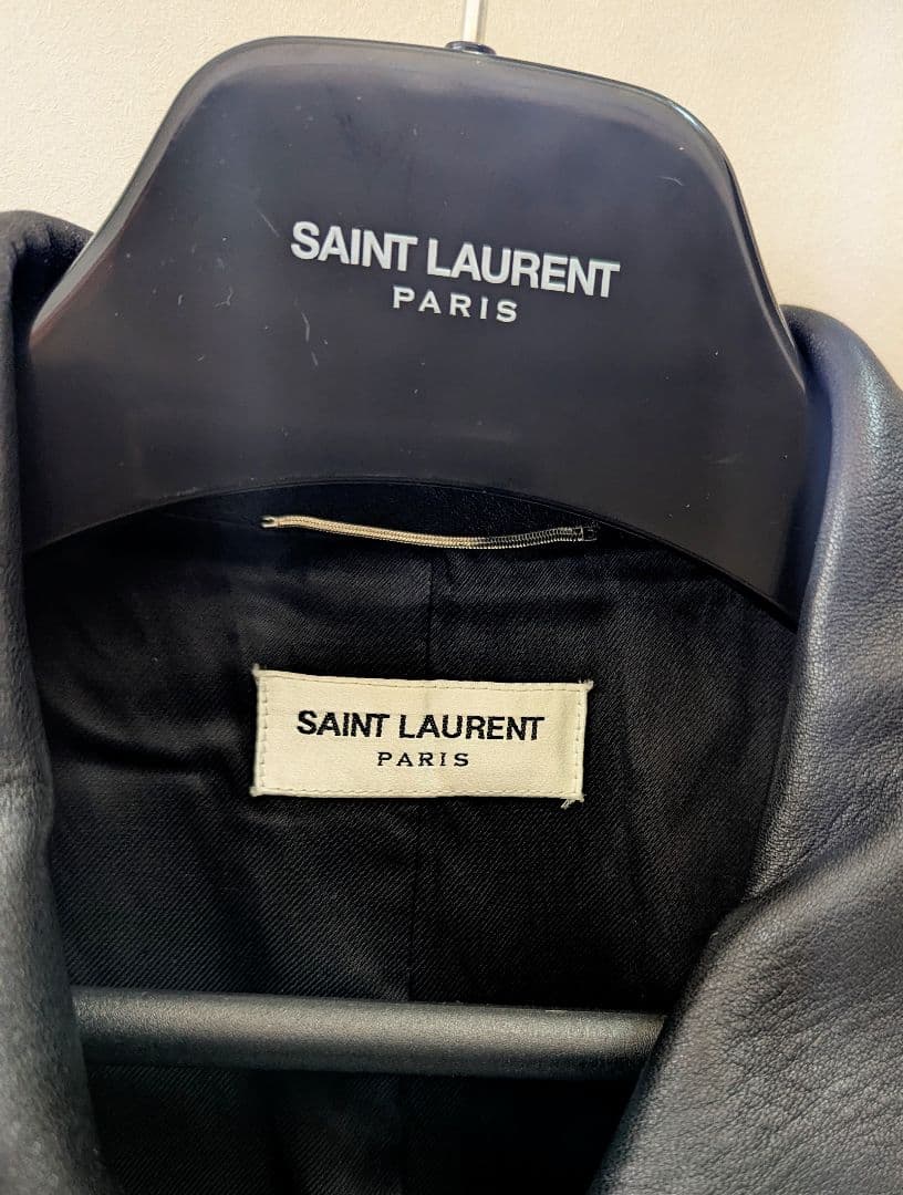 s*n様 新品人気　2023/24SS　サンローラン　LOOK19　ラムスキン