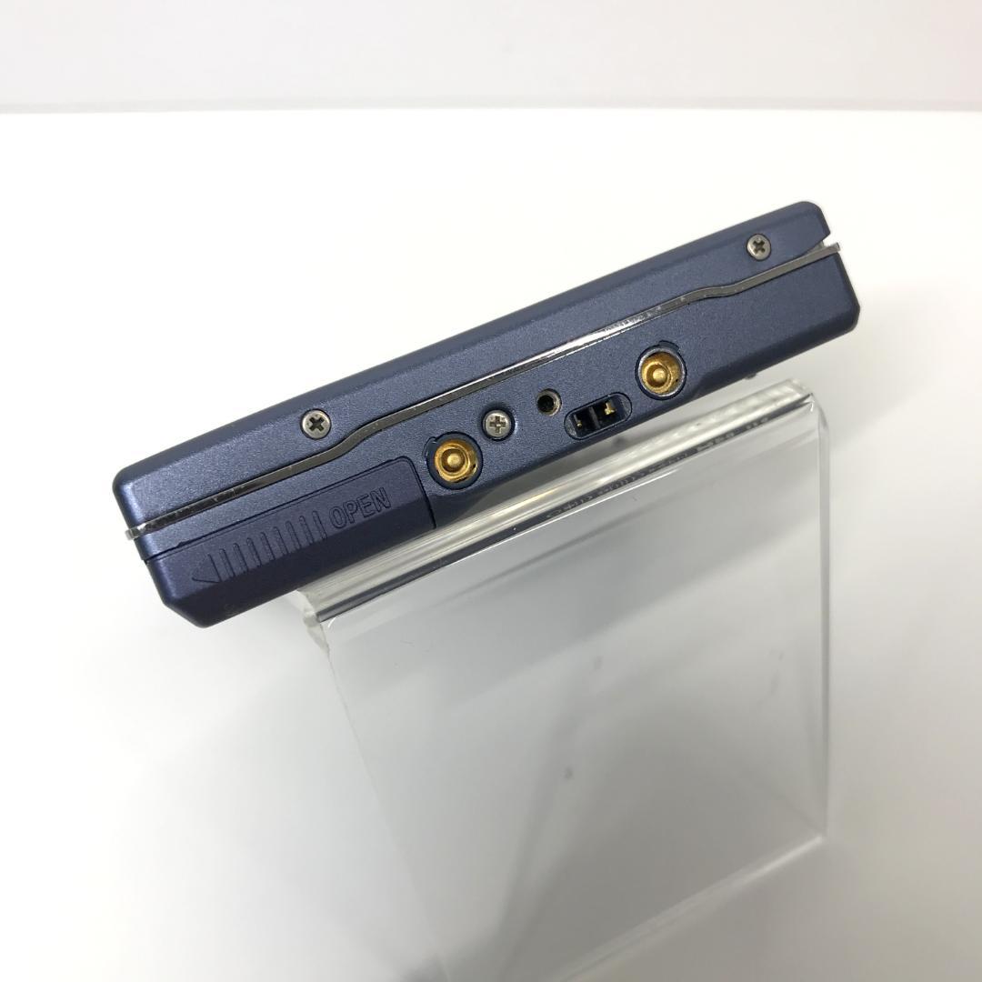 【希少・美品】SONY MDウォークマン MZ-NE810 アルミボディ ブルー