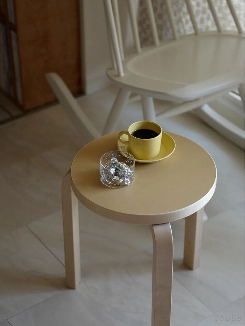 Artek / Stool 60 リノリウム無着色　スコープ別注