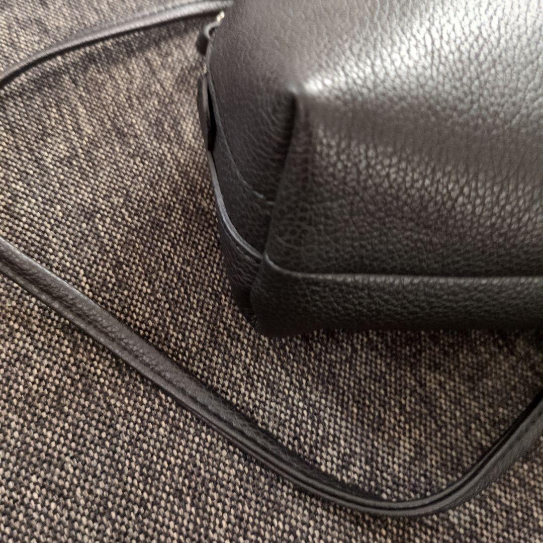 【極美品】ジャンニキャリーニ アリファ S ショルダーバッグ 2way 黒