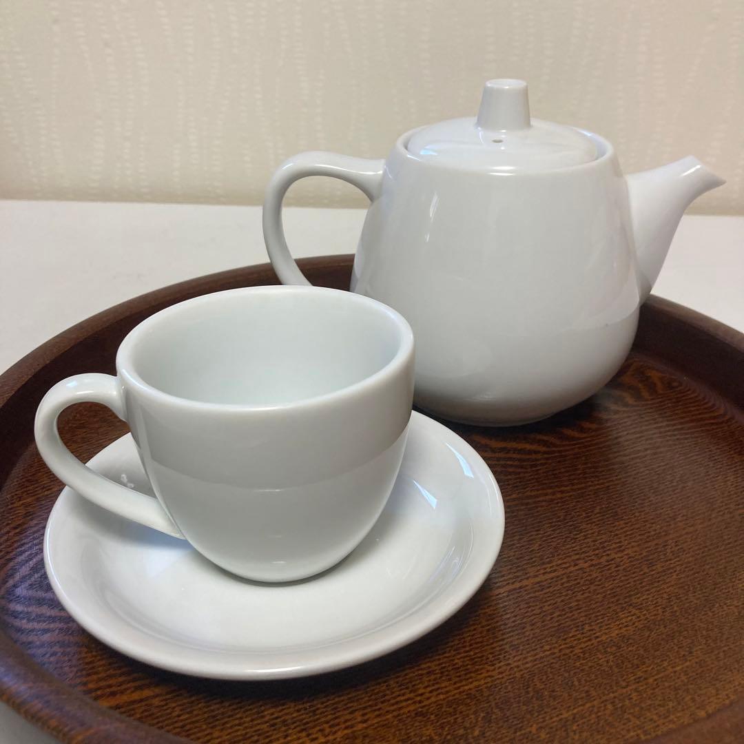 【安西水丸 80's】ティーポット　カップ&ソーサー　希少品