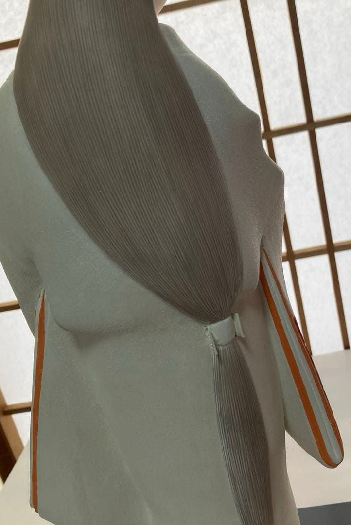 【新品未開封】博多人形 美人もの 伝統工芸師作　ガラスケース付き