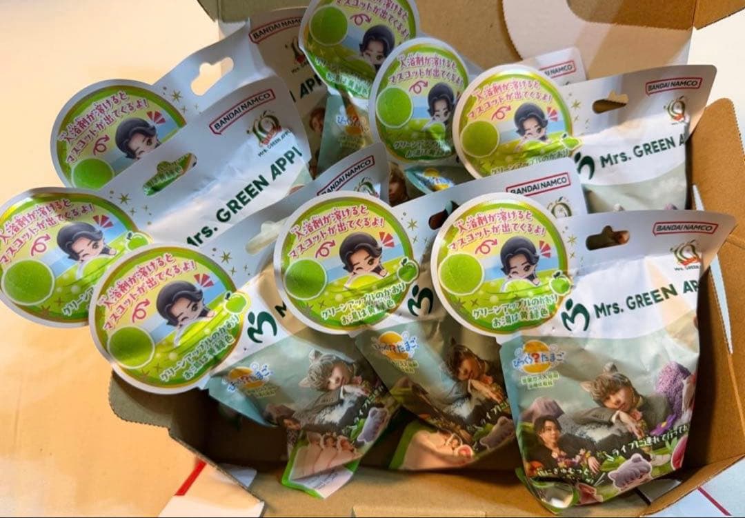 びっくらたまご Mrs. GREEN APPLE ミセス 8個セット 入浴剤