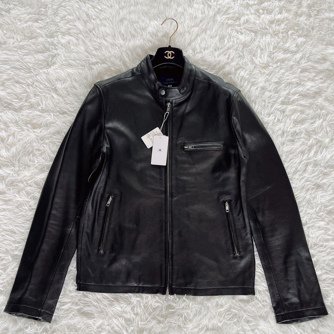 新品✨【ITEMS URBAN RESEARCH】やぎ革シングルライダース 40