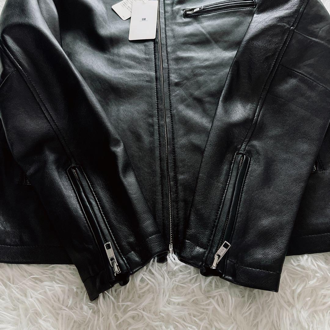 新品✨【ITEMS URBAN RESEARCH】やぎ革シングルライダース 40