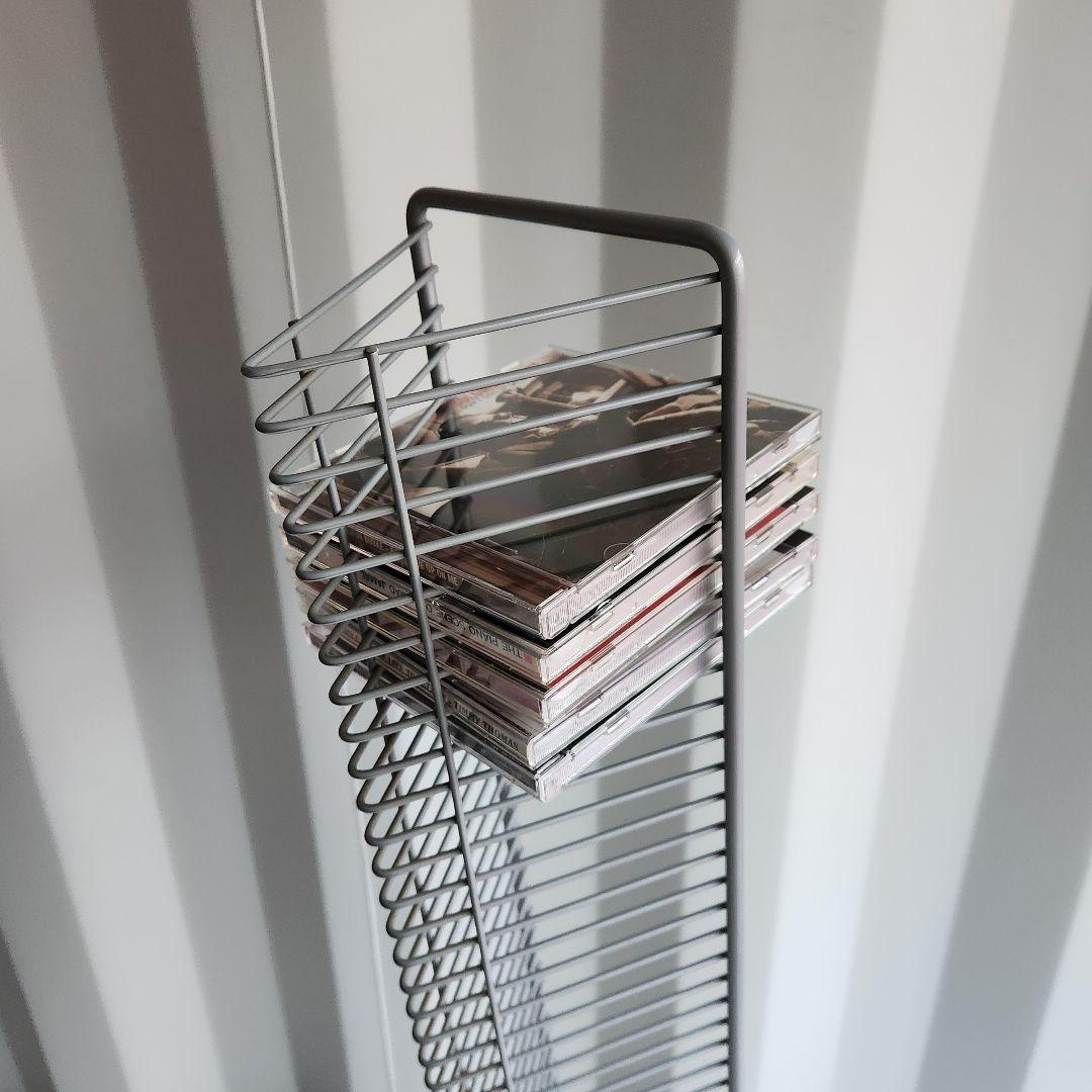 希少 ヴィンテージ l Wire CDラック CDタワー 94.5cm