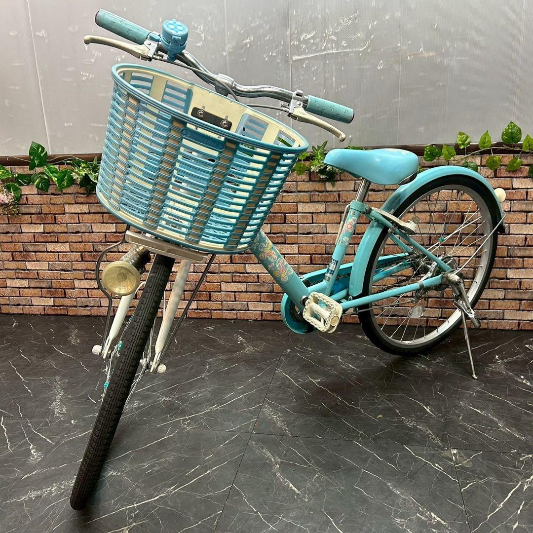 【31】子供用自転車 子供車 ブリヂストン ECOPAL 水色 22インチ