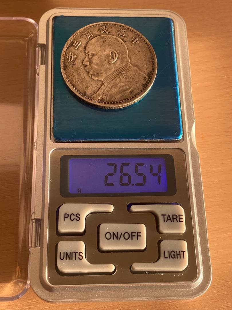 中華民国 袁世凱 銀貨 壹圓 本物保証 古銭 コレクション