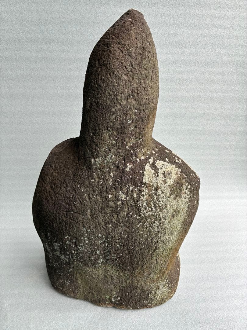 石仏　如意輪観音様　時代物　仏教美術　高さ約53㎝