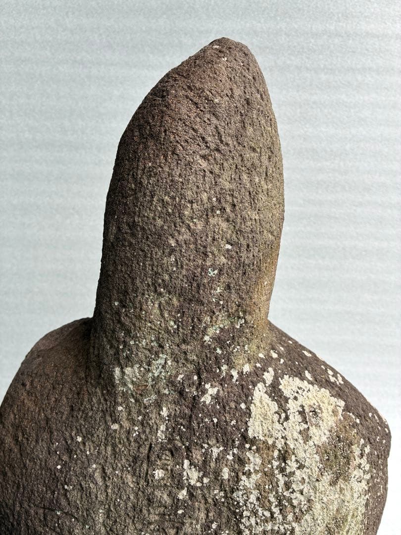 石仏　如意輪観音様　時代物　仏教美術　高さ約53㎝