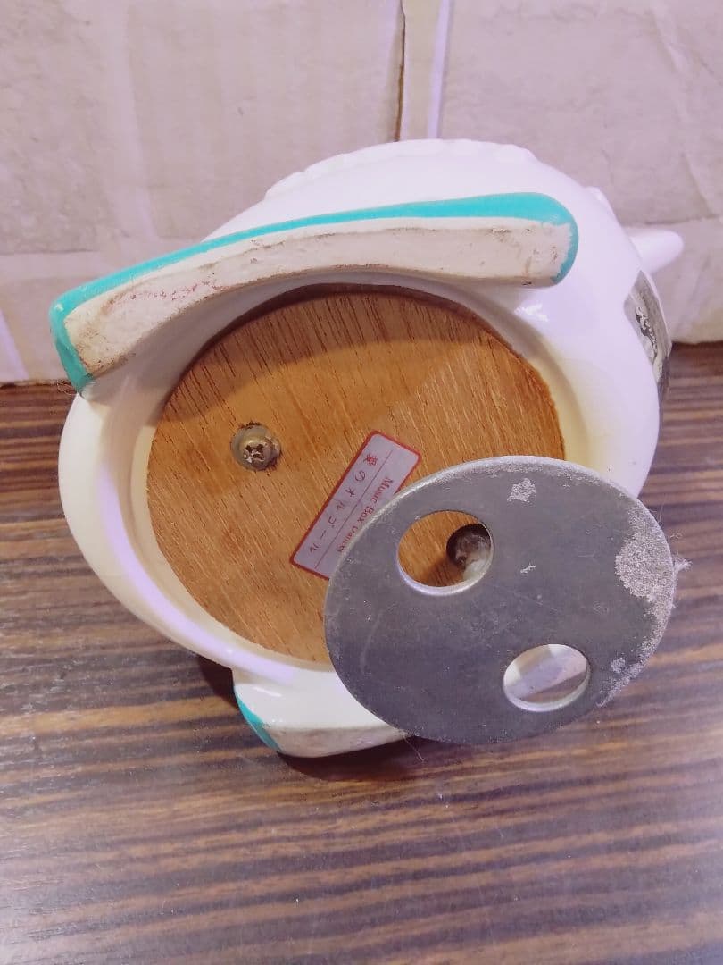 a*i様 レア品 スヌーピー ヘリコプター型オルゴール 陶器製