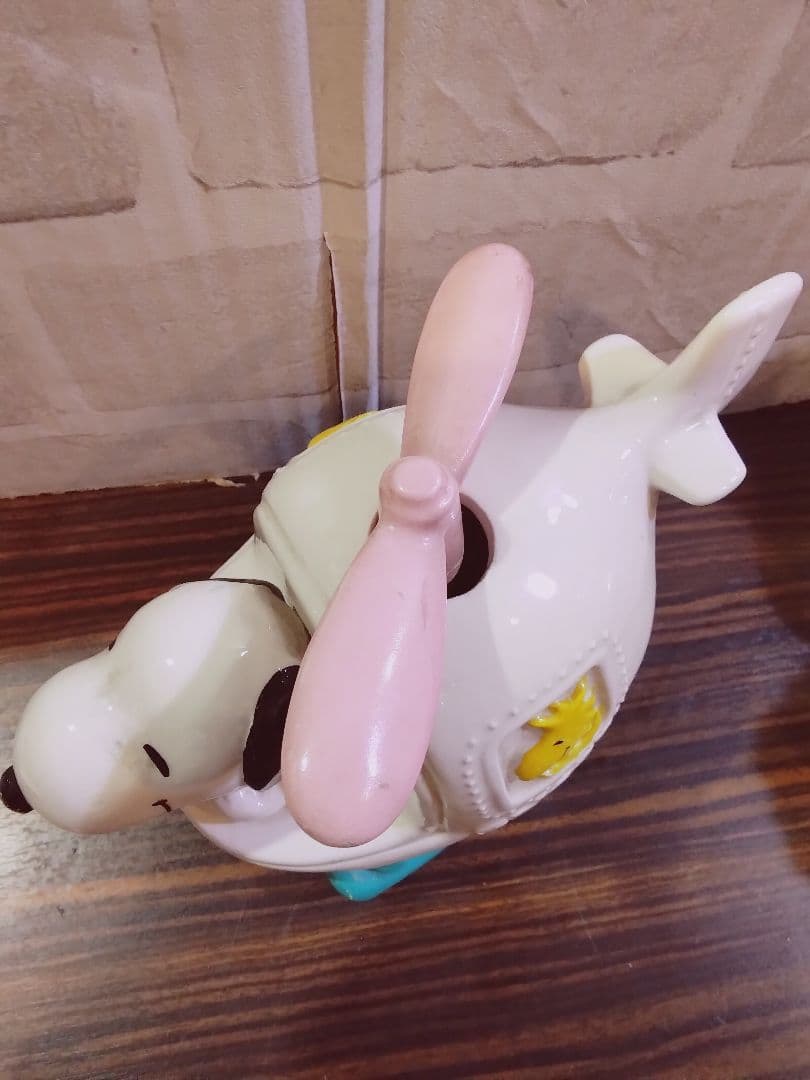 a*i様 レア品 スヌーピー ヘリコプター型オルゴール 陶器製