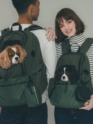 MATIE ペットリュック L ブラック