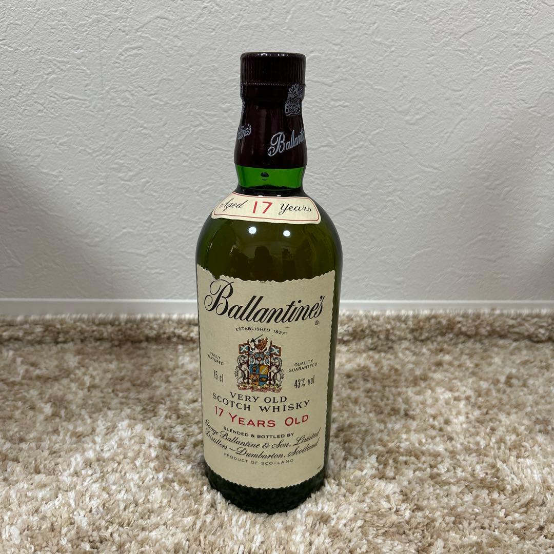 【未開封保管品】 バランタイン 17年 750㎖ スコッチウイスキー