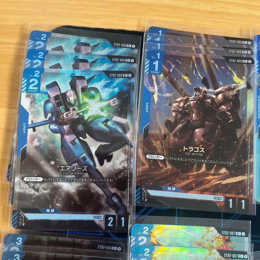 【即購入可】ガンダムカードゲーム　ウィングスオブアドバンス　ゴッドデッキ