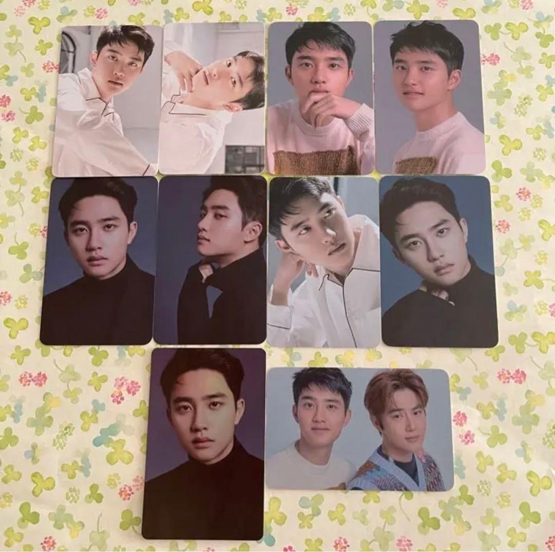 EXO D.O. ディオ　ギョンス　FLO トレカ　カード　10枚セット