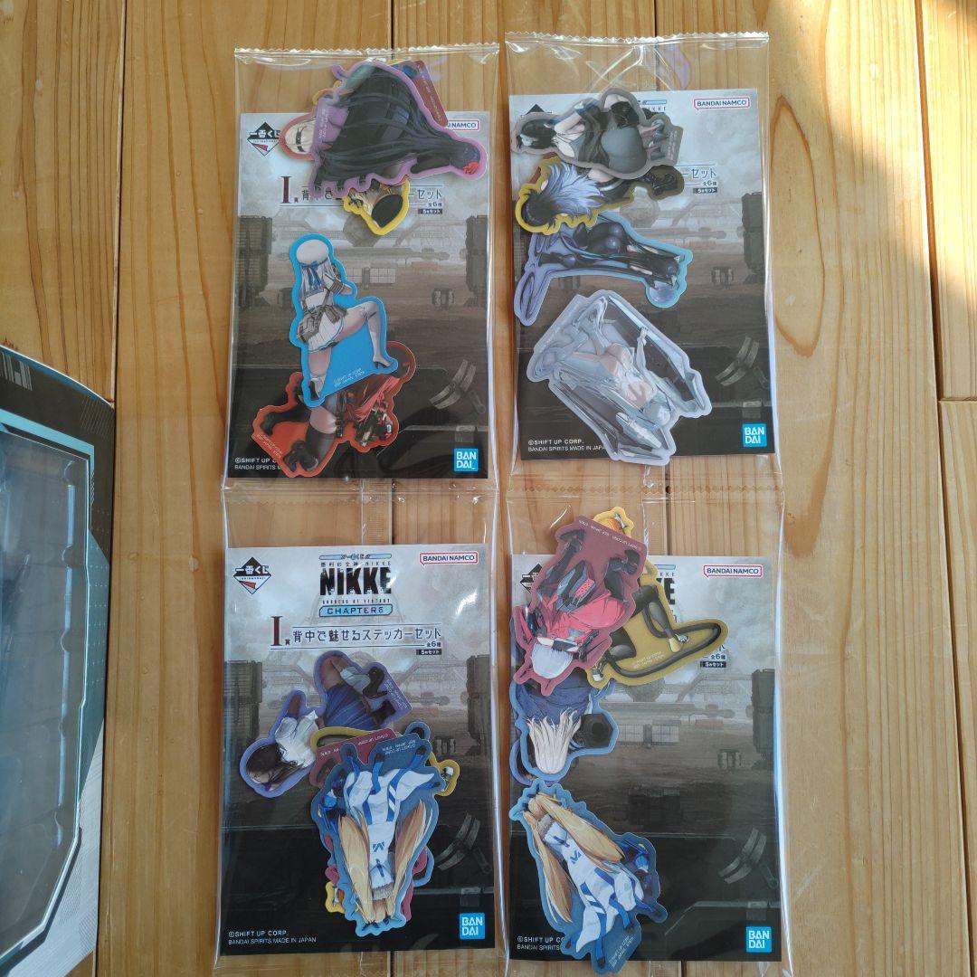 一番くじ 勝利の女神 NIKKE B賞 シンデレラ フィギュア I賞 ステッカー