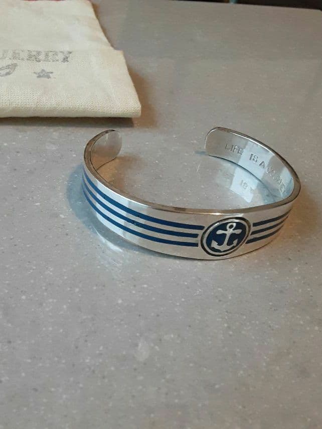 BLUE BLUE シルバー925バングル　ブレスレット