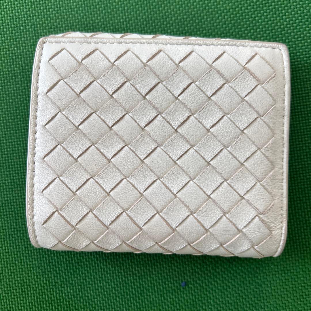 ボッテガヴェネタ　オフホワイトレザー