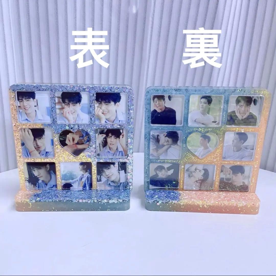 肖戦 2番スタジオの初めて両面レジン九宫格 玄関　置物 新作　3セット❣️確認用