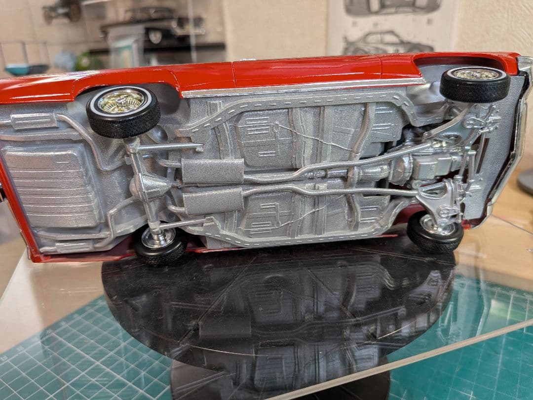 自動車 amt 1/25 1970 impala lowrider