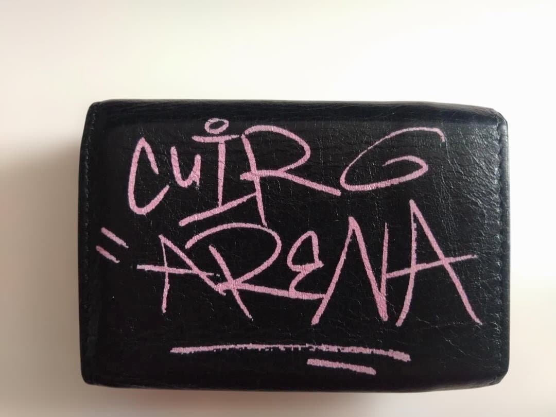 BALENCIAGA グラフィティ三つ折り財布