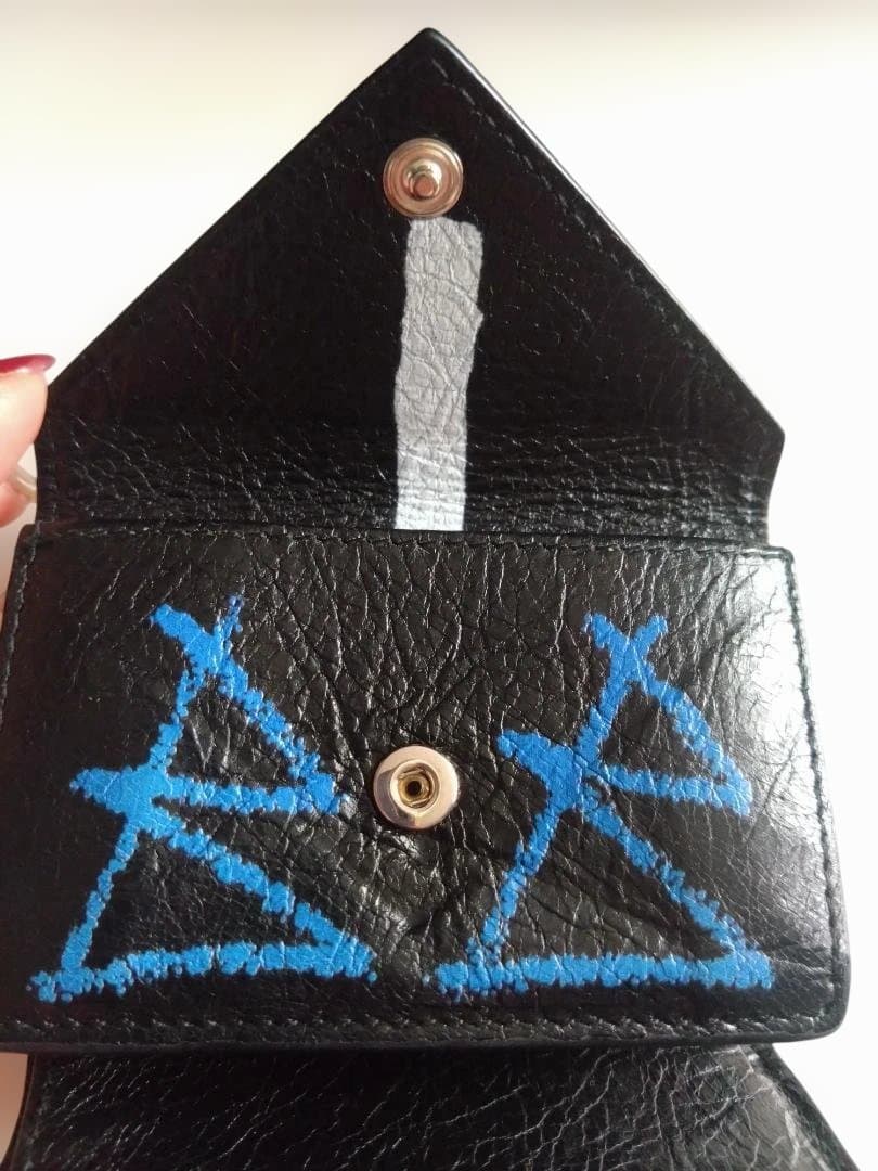 BALENCIAGA グラフィティ三つ折り財布