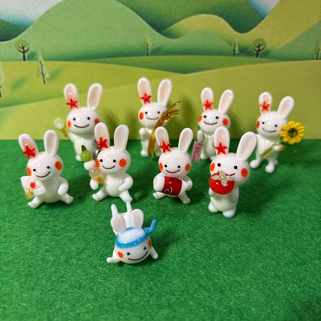 1100sins1190　ガラス細工　ミニチュア