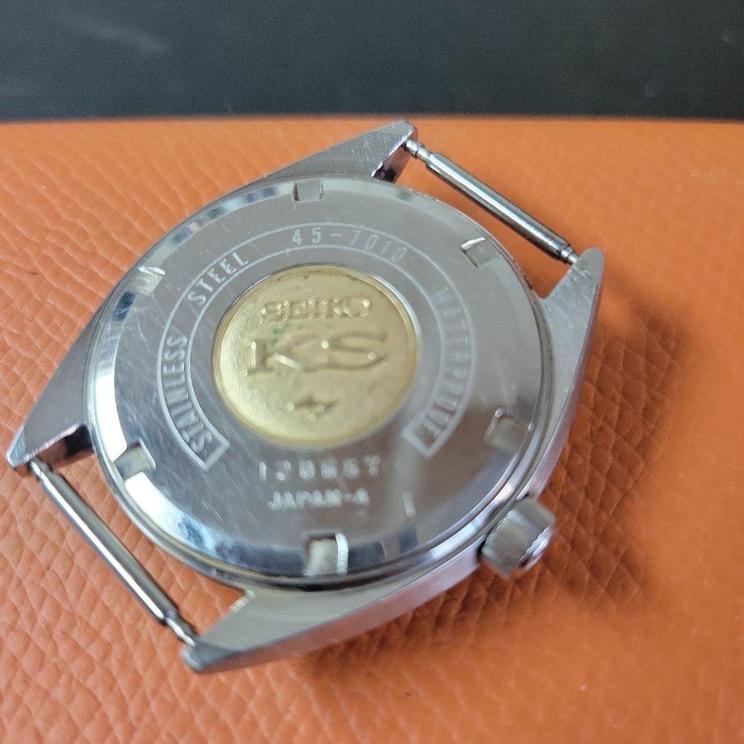 キングセイコー：KS45ー7010 絹目文字盤 メダリオン ノンデイト