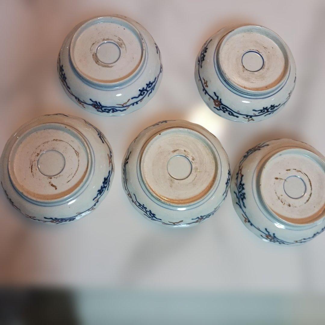 古伊万里 5枚セット