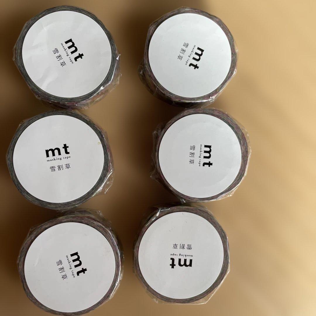 非売品　レア　カモ井加工紙　マスキングテープ　雪割草　factory tour