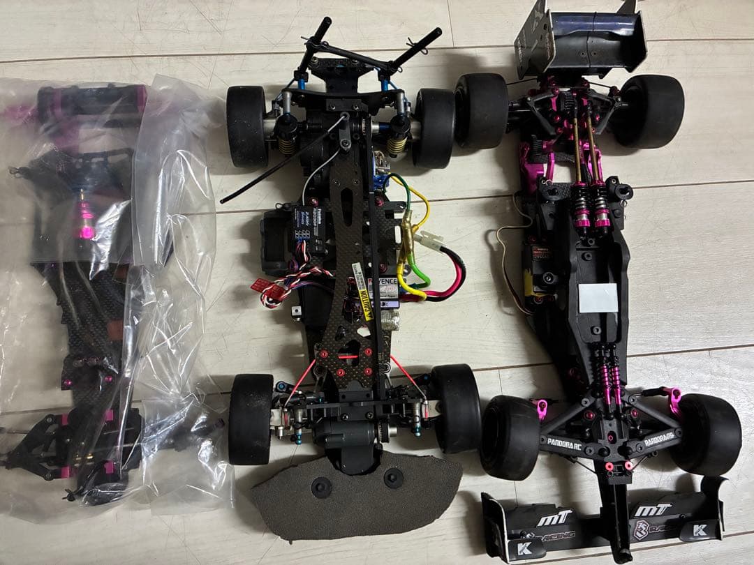 ラジコンシャーシ3台セット