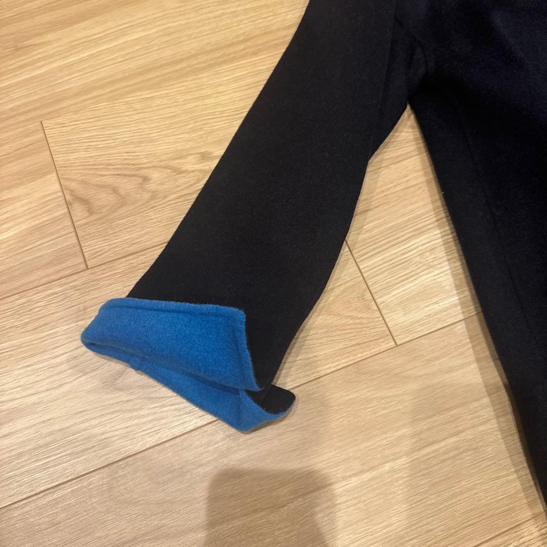 ENFÖLD ネイビー ロングコート 36