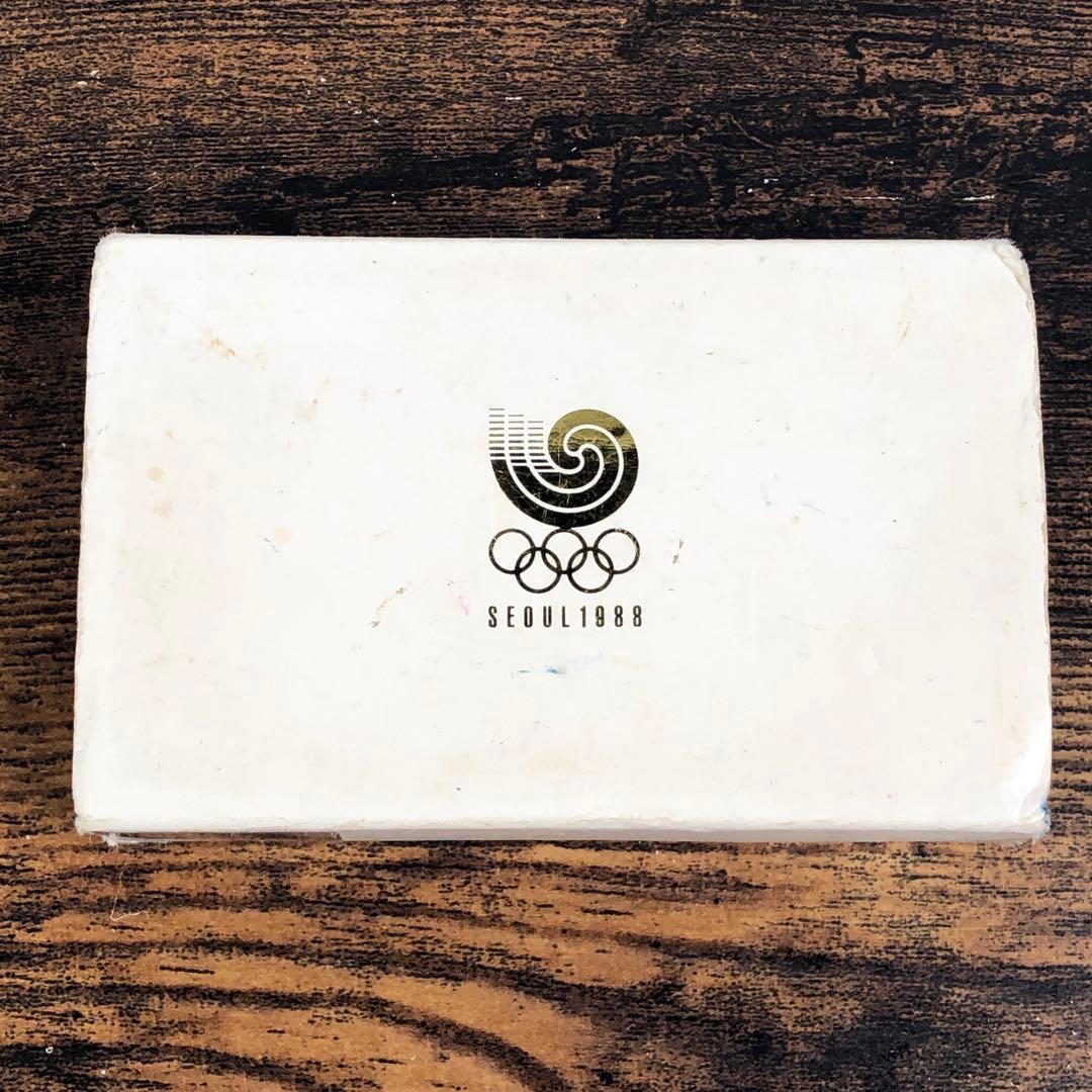 1988年ソウルオリンピック 記念硬貨 2枚 シルバー925 保証書付