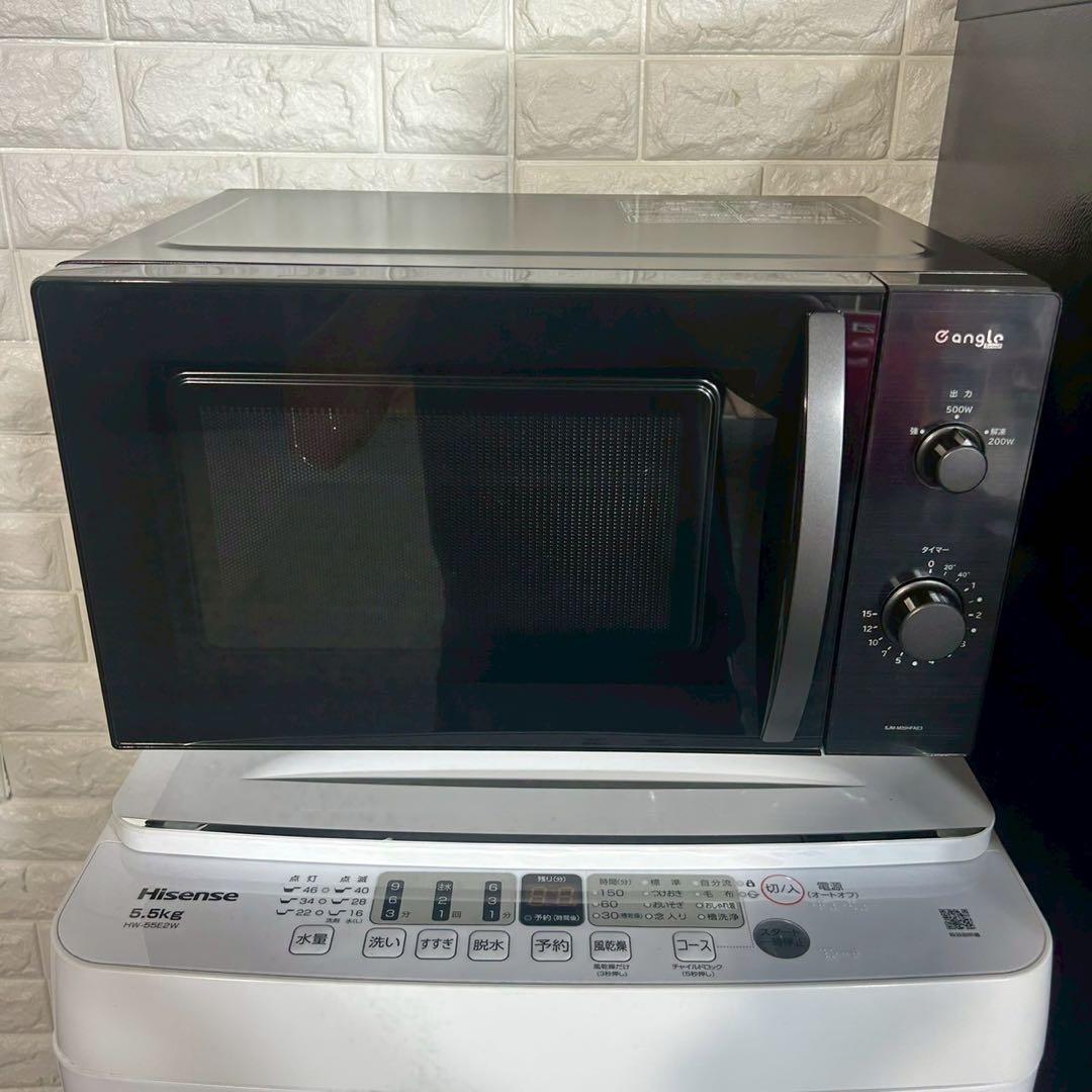 生活家電 3点セット 冷蔵庫 洗濯機 電子レンジ 高年式 1人暮し F089