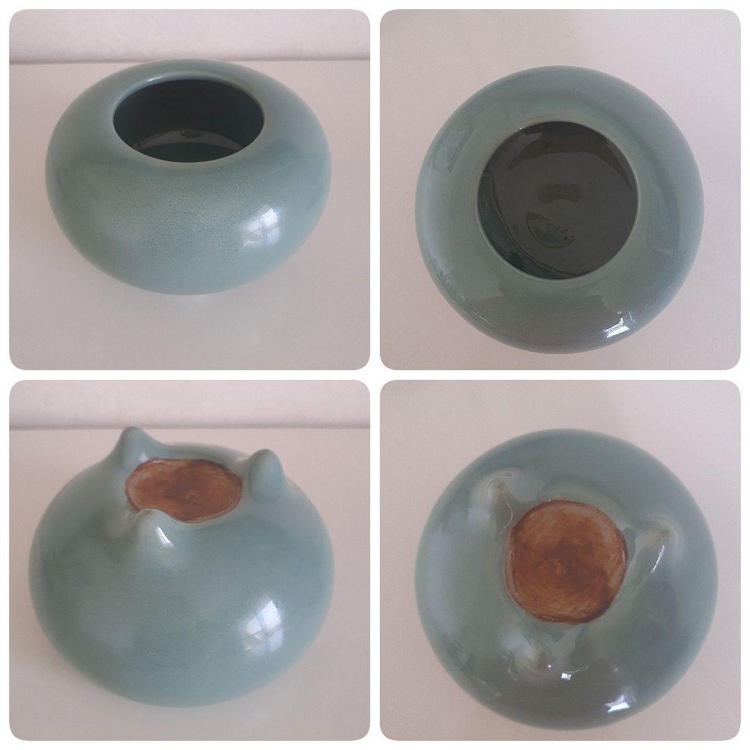 ✨青磁三足火舎香炉 透かし彫り骨董品 火舎 工芸