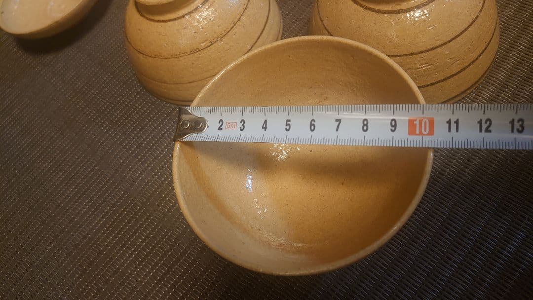 魯山人写 蓋付き陶器 3個セット