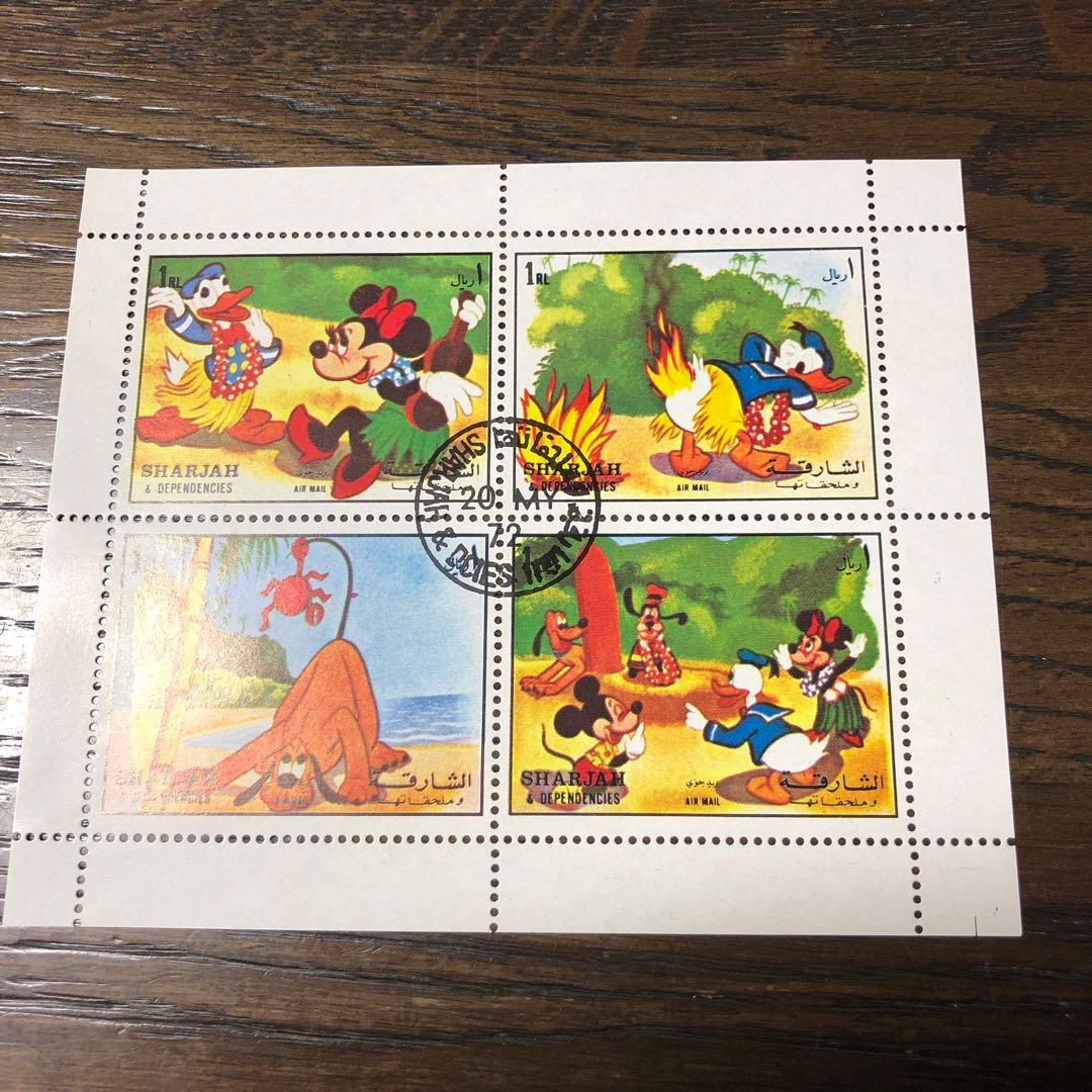 ディズニー　他　外国切手　157枚