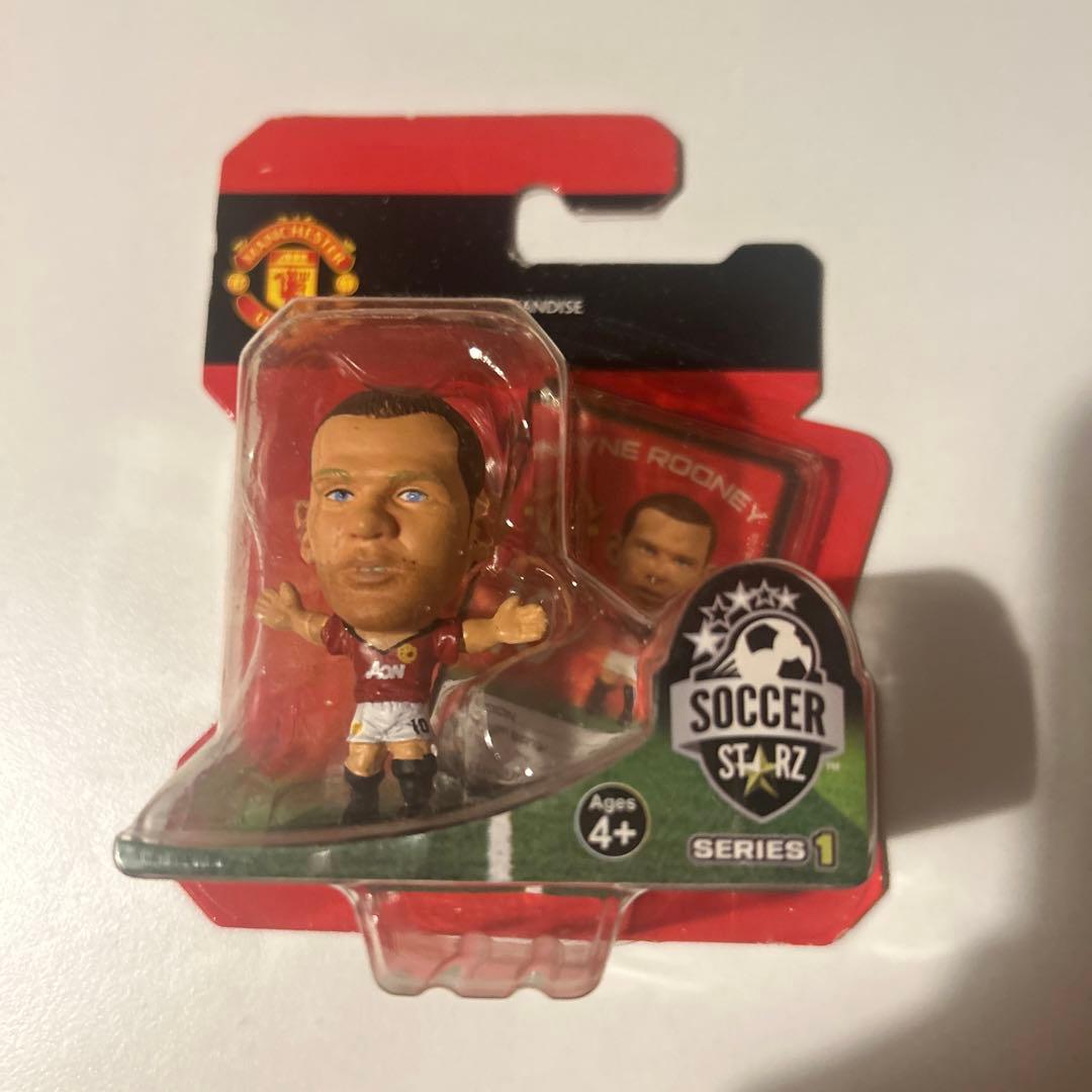 ルーニー　マンチェスターユナイテッド　フィギュア　SOCCER STARZ