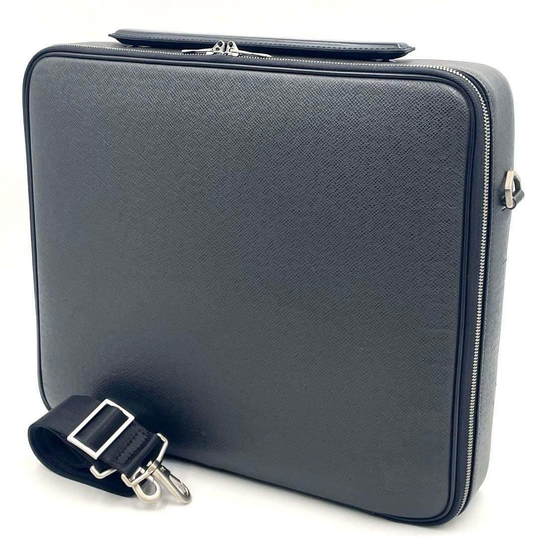 【極美品】ルイヴィトン タイガ ポルト オルディナトゥール オデッサ ブラック