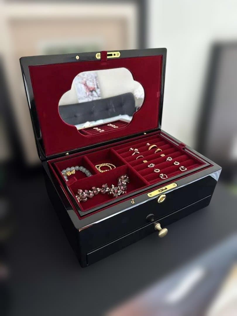 漆器 ジュエリーボックス 宝石箱 小物入れ 和風 高級感