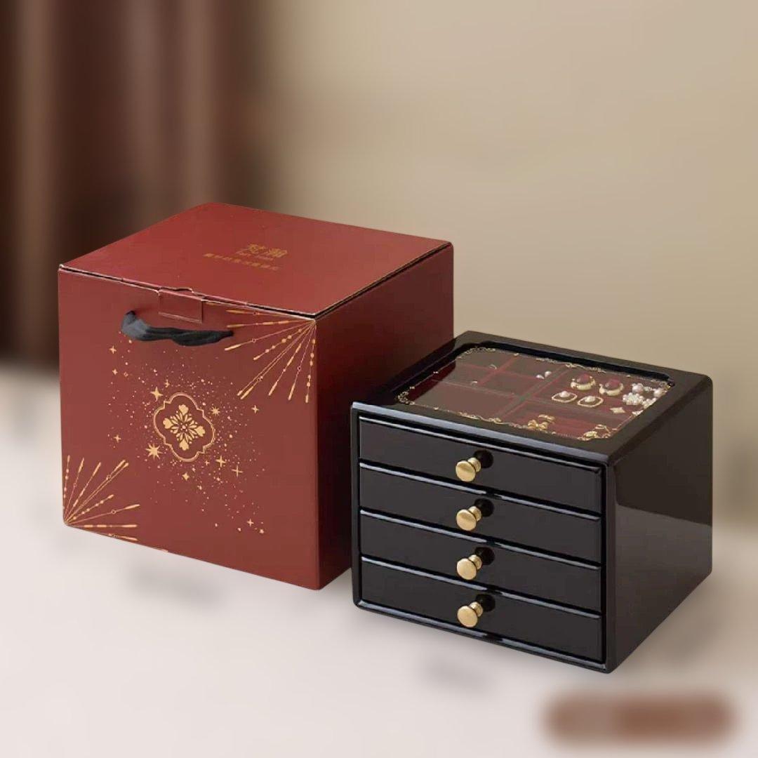 漆器 ジュエリーボックス 宝石箱 小物入れ 和風 高級感