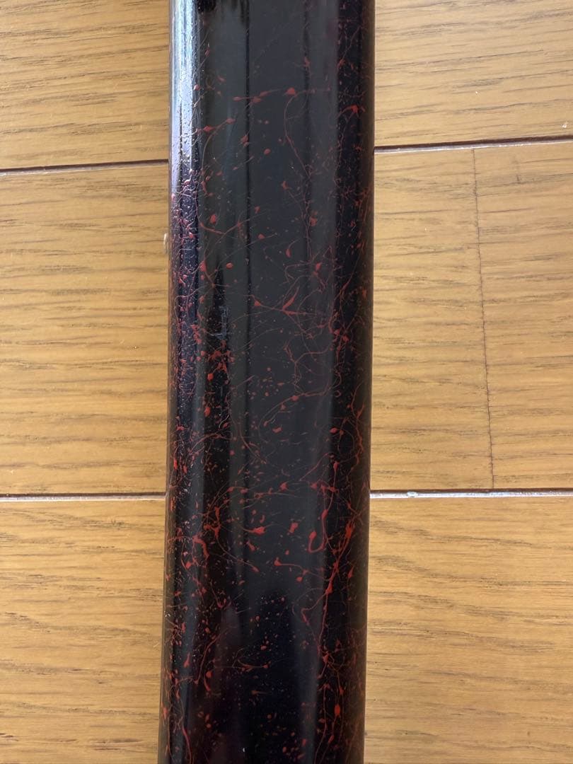 日本刀 2本セット 黒と金 亀甲模様 模造刀