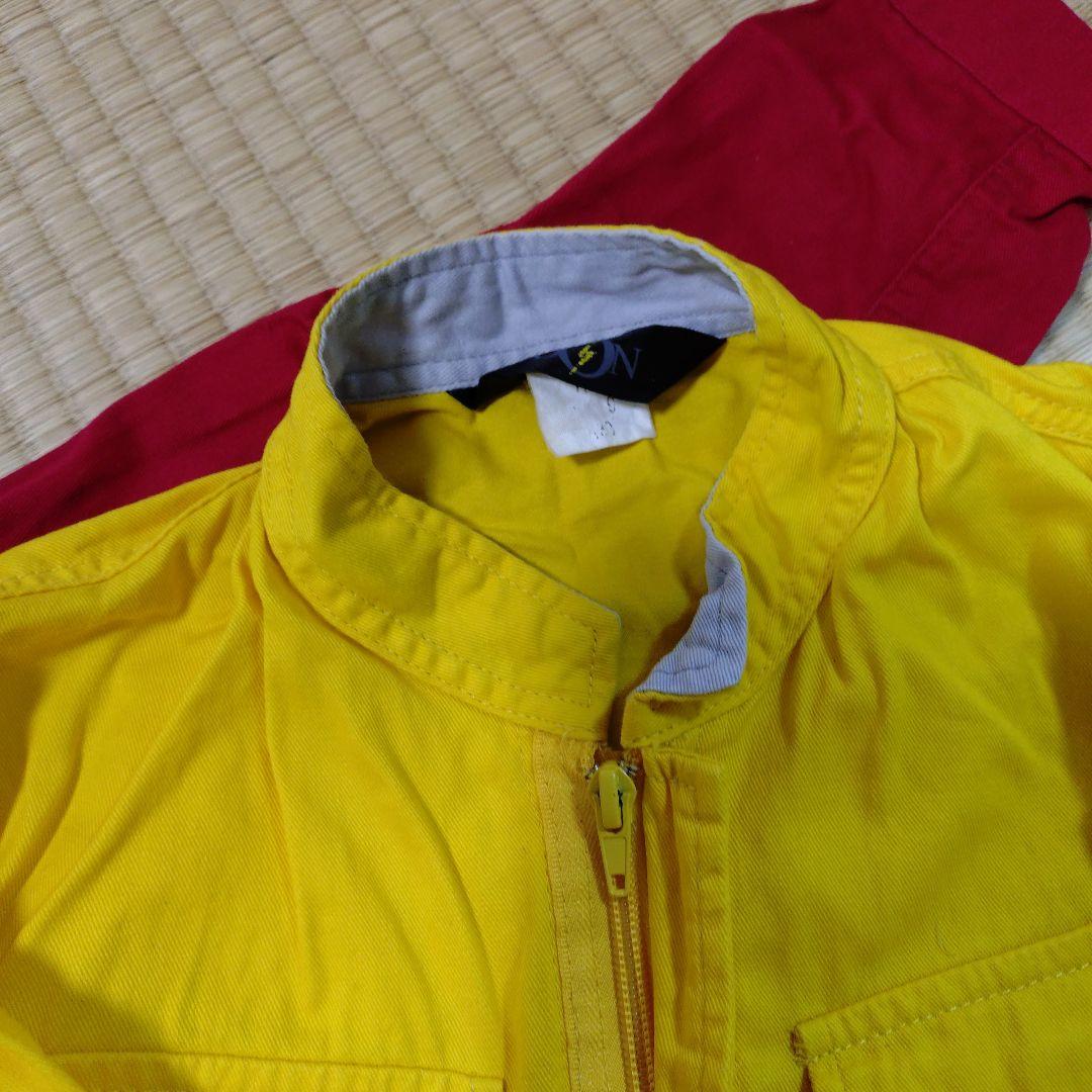 ピクミンなりきり、帽子とオーバーオールセット 130cm、120 ３点セット