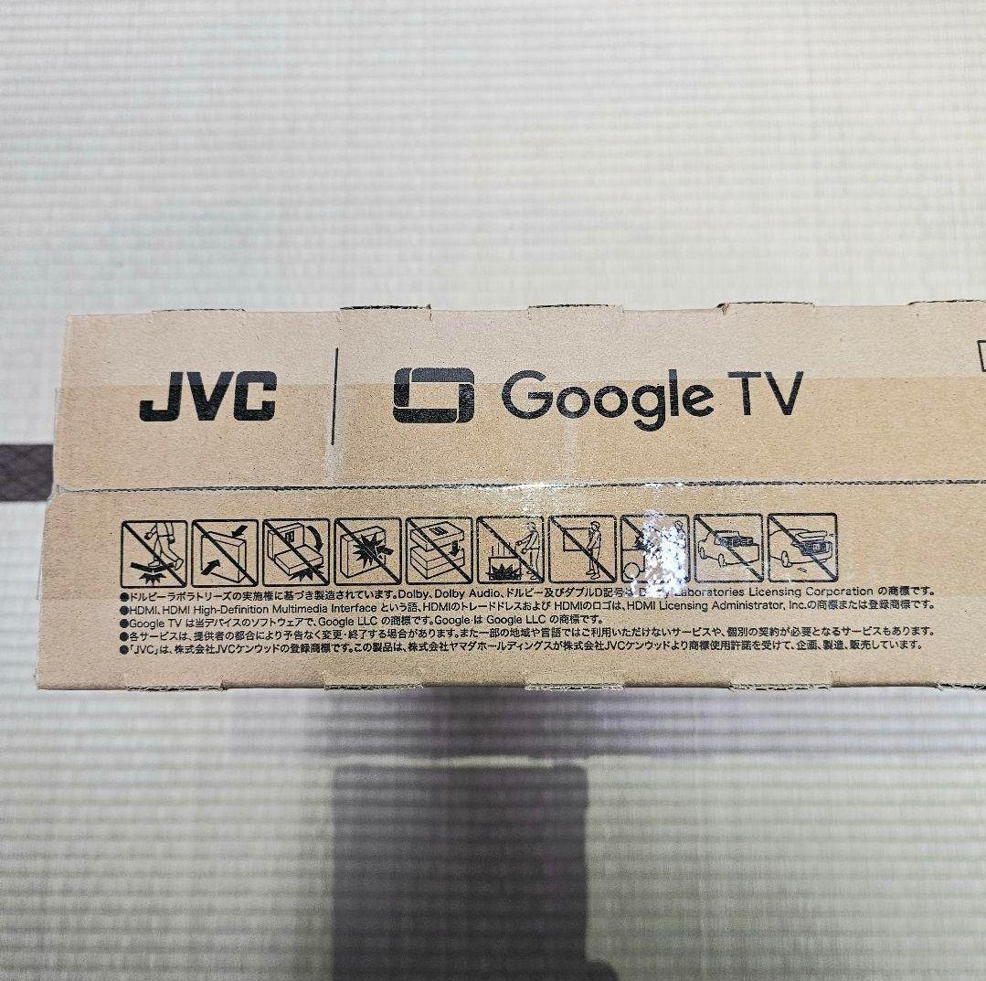 【新品・未開封】JVC　チューナーレステレビ　32型　Google TV