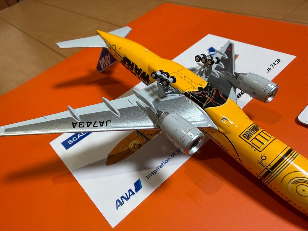 航空機・ヘリコプター JC WINGS 1/400 ANA C3PO JET JA743A