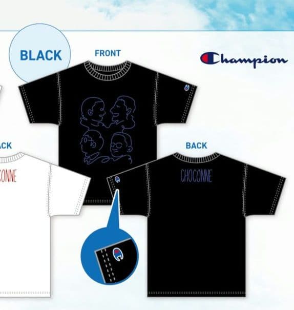 チョコンヌ　2025　Ｔシャツ　ブラック　M　チョコプラ　シソンヌ