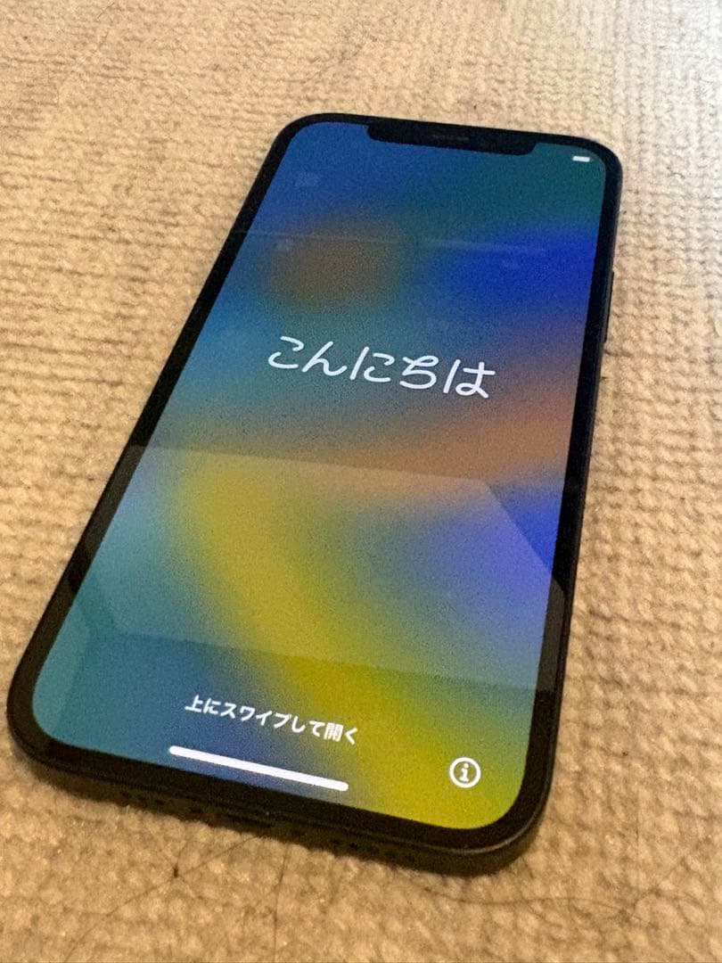 iPhone 12 本体 128GBブラック バッテリー84％