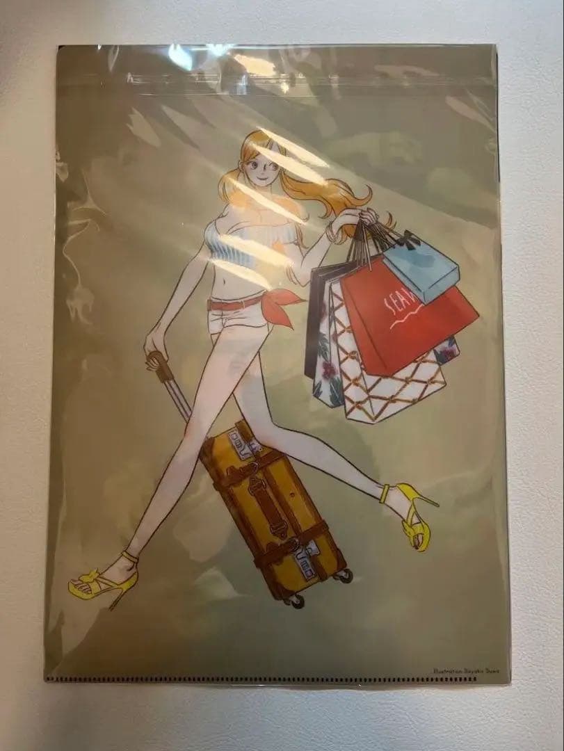 ONE PIECEマガジン　クリアファイル　チョッパー　ナミ　　2種セット